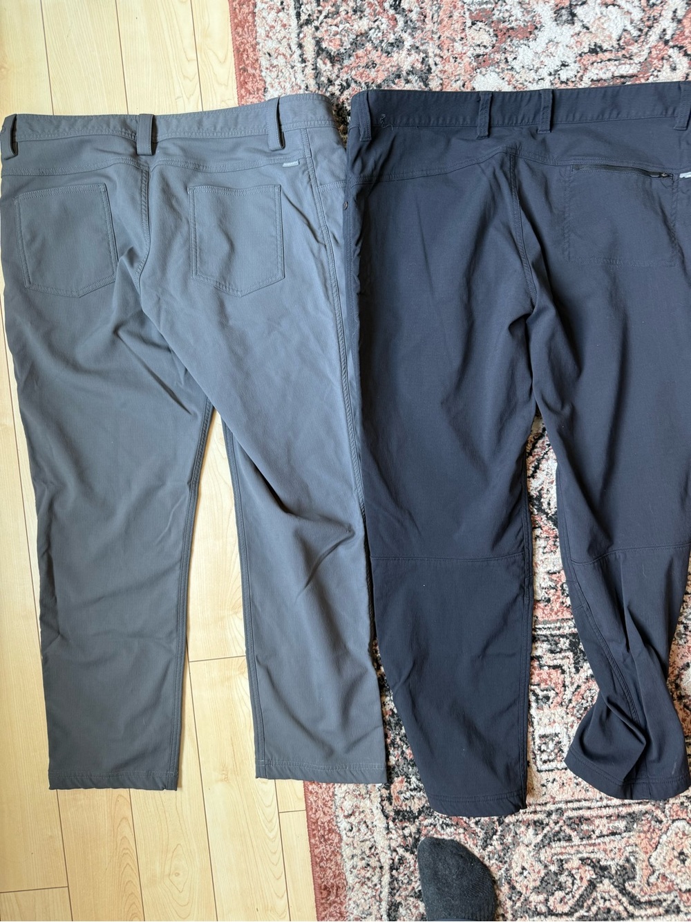 Icebreaker merino wool lined pants lot x 2 40 and 42 with 30 inch inseam - Picture 2 of 13